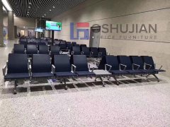 New airport terminal seating project case _ Wenzhou airport