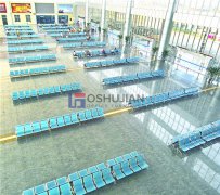 3 Seater Metal Chair Project Of Bus Station