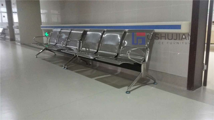 3 seater stainless steel chair, stainless steel 3 seater chair