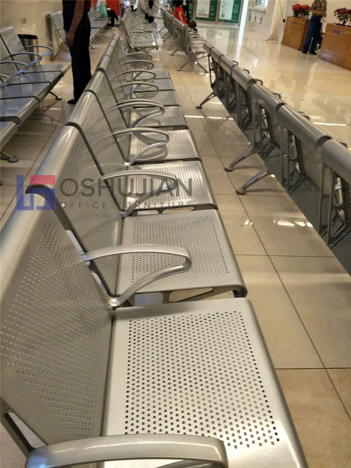 metal beam seating, airport beam seating