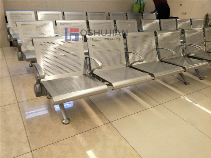 metal beam seating, airport beam seating