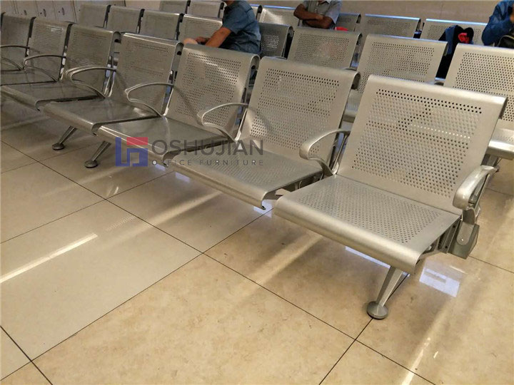 metal beam seating, airport beam seating