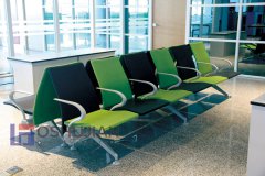 The extrusion processing of airport seating