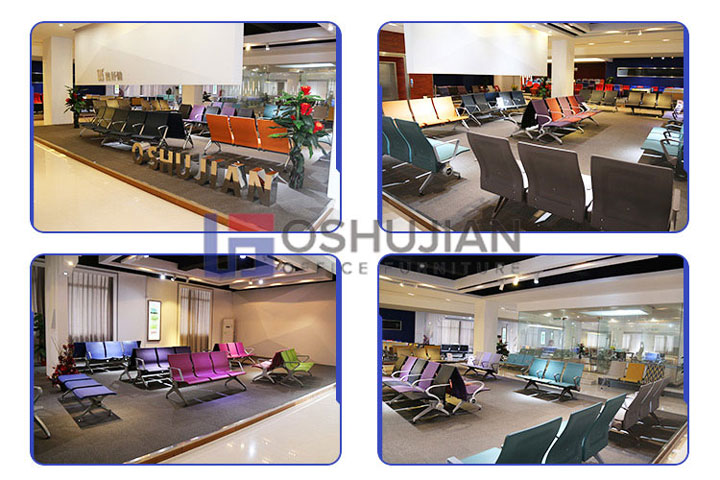 What are the colors of airport waiting seating?(图1) airport waiting seating, airport seating