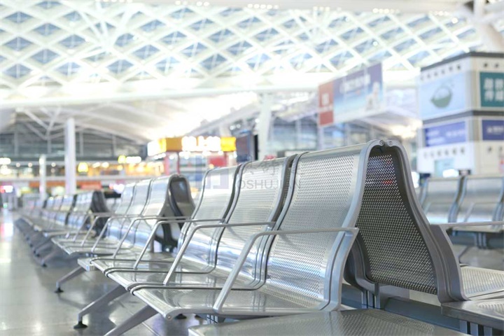 Stainless steel waiting chairs