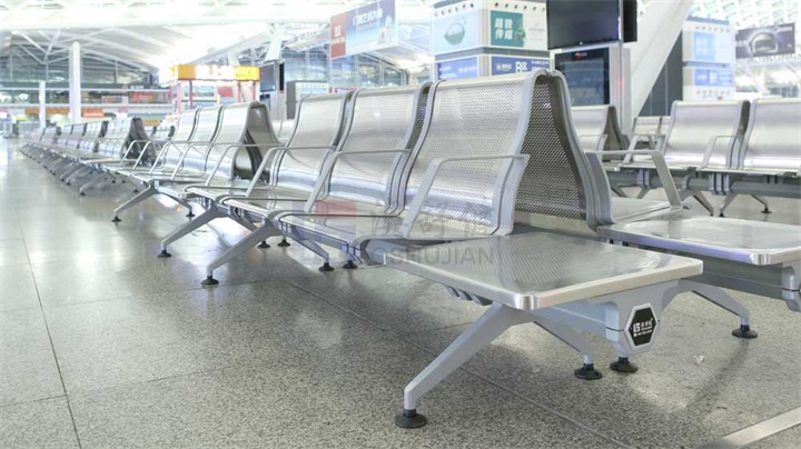 Stainless steel waiting chairs