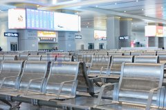 Can PU waiting chairs be used in open spaces for a long time?