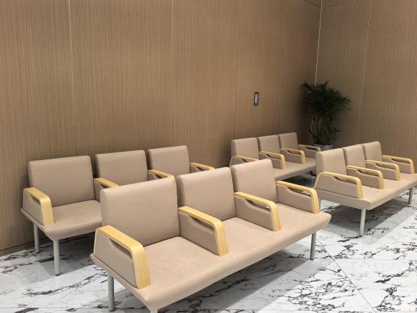 airport waiting sofas
