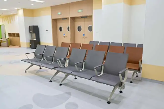 hospital waiting chairs
