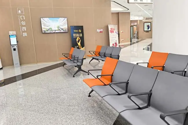 hospital waiting chairs