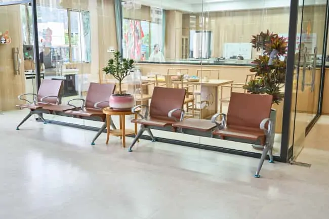 hospital waiting chairs