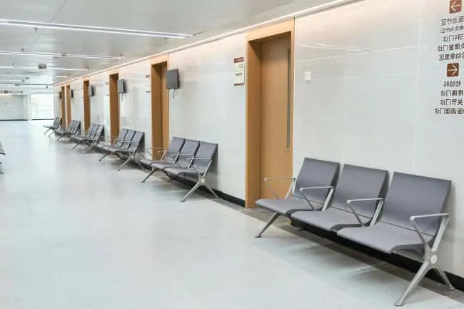 hospital waiting chairs