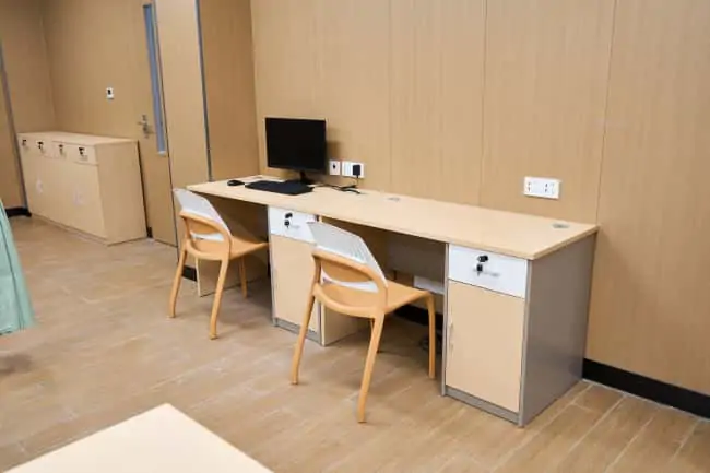 hospital waiting chairs