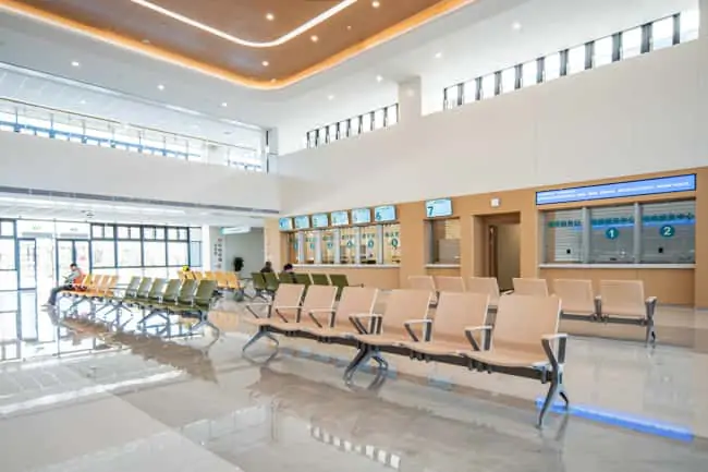 hospital waiting chairs