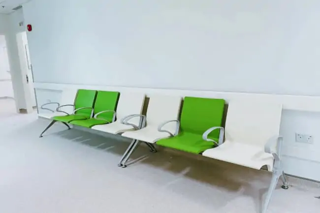 hospital waiting chairs