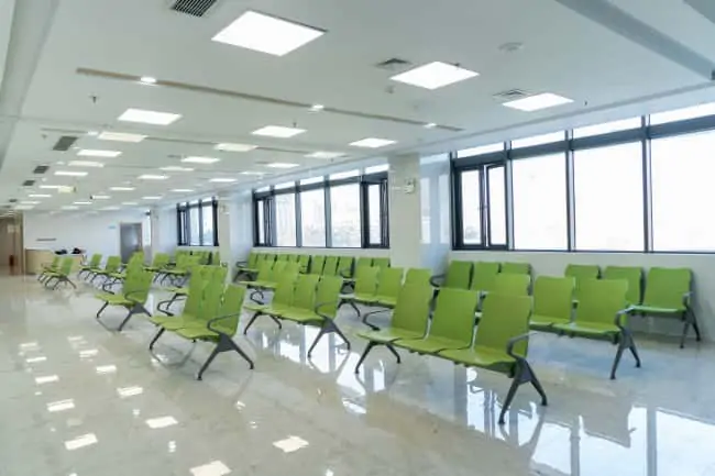 hospital waiting chairs