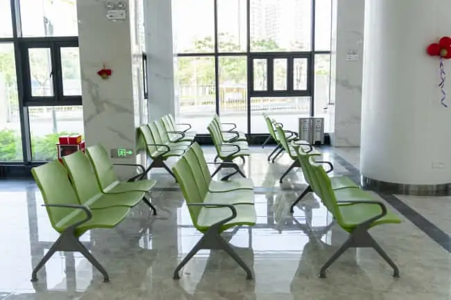 hospital waiting chairs