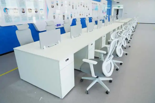 school desk and chair