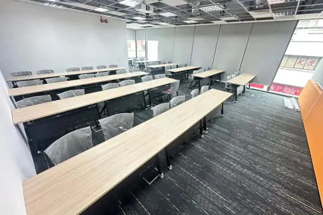 school desk and chair