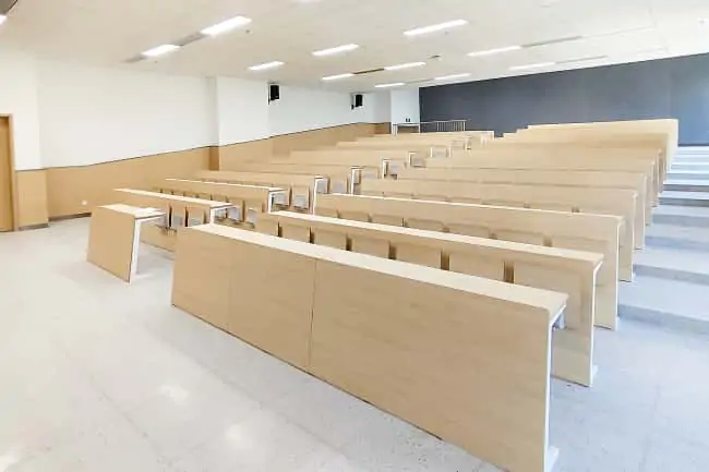 university fixed chair