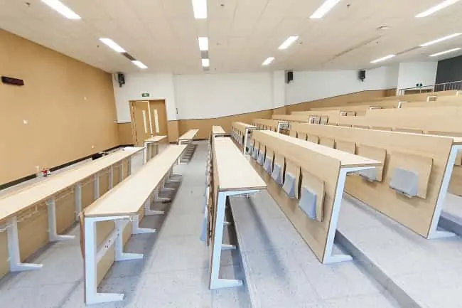 university fixed chair