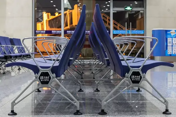 Airport waiting chairs