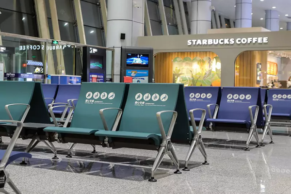 Airport waiting chairs
