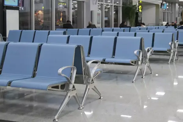 Airport waiting chairs