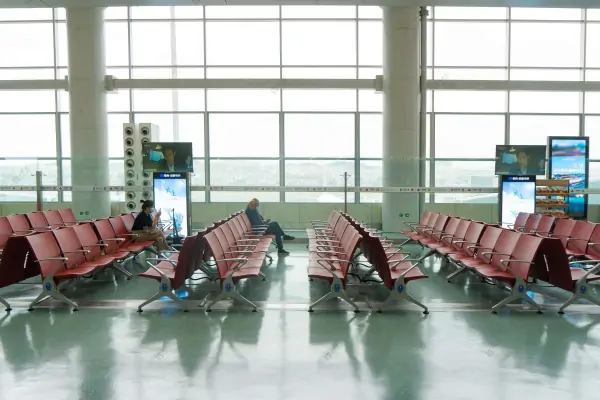 Airport waiting chairs