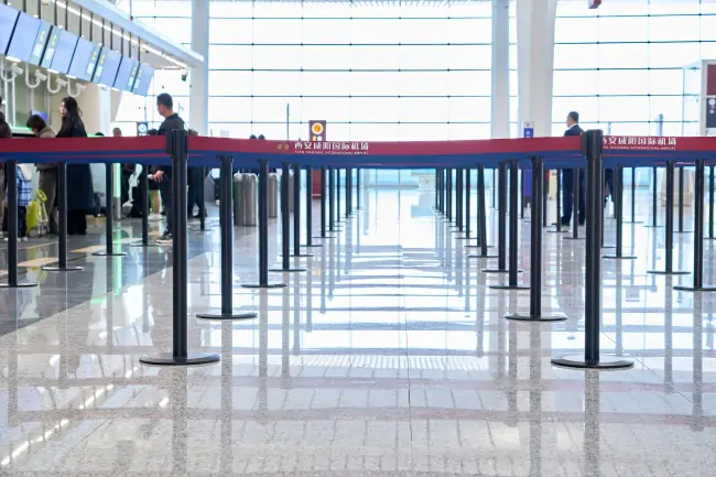 Airport Belt Barrier