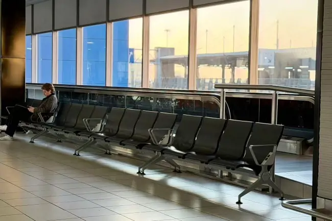 airport bench