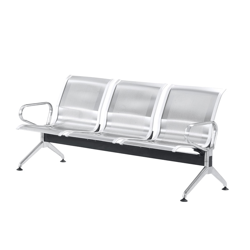 3 Seater Stainless Steel Waiting Chair