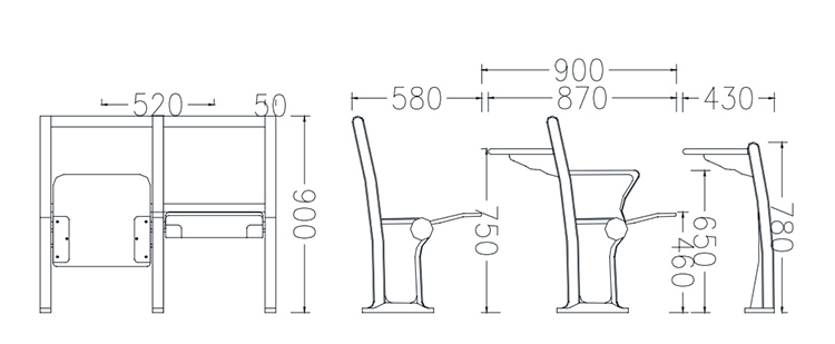 Training Chair SJ3082PU/SJ3082PUF/SJ3083PU(图3)