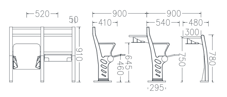 Trainting Chair SJ3091M/SJ3092/SJ3093(图3)