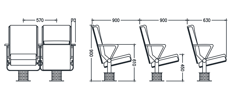 Lecture Hall Chair