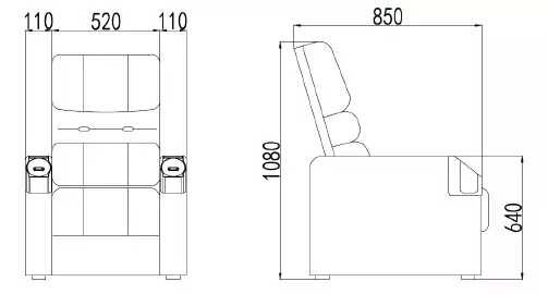 Cinema Seating | Cinema Sofa