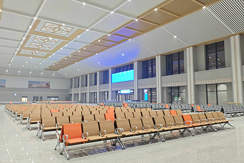 The evolution of airport seats: from hard benches to smart seats.